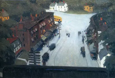 American Village Edward Hopper